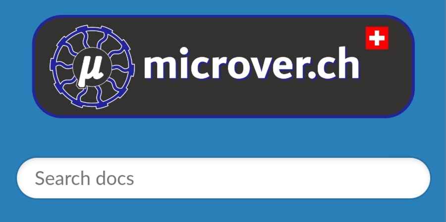 docs.microver.ch website search bar